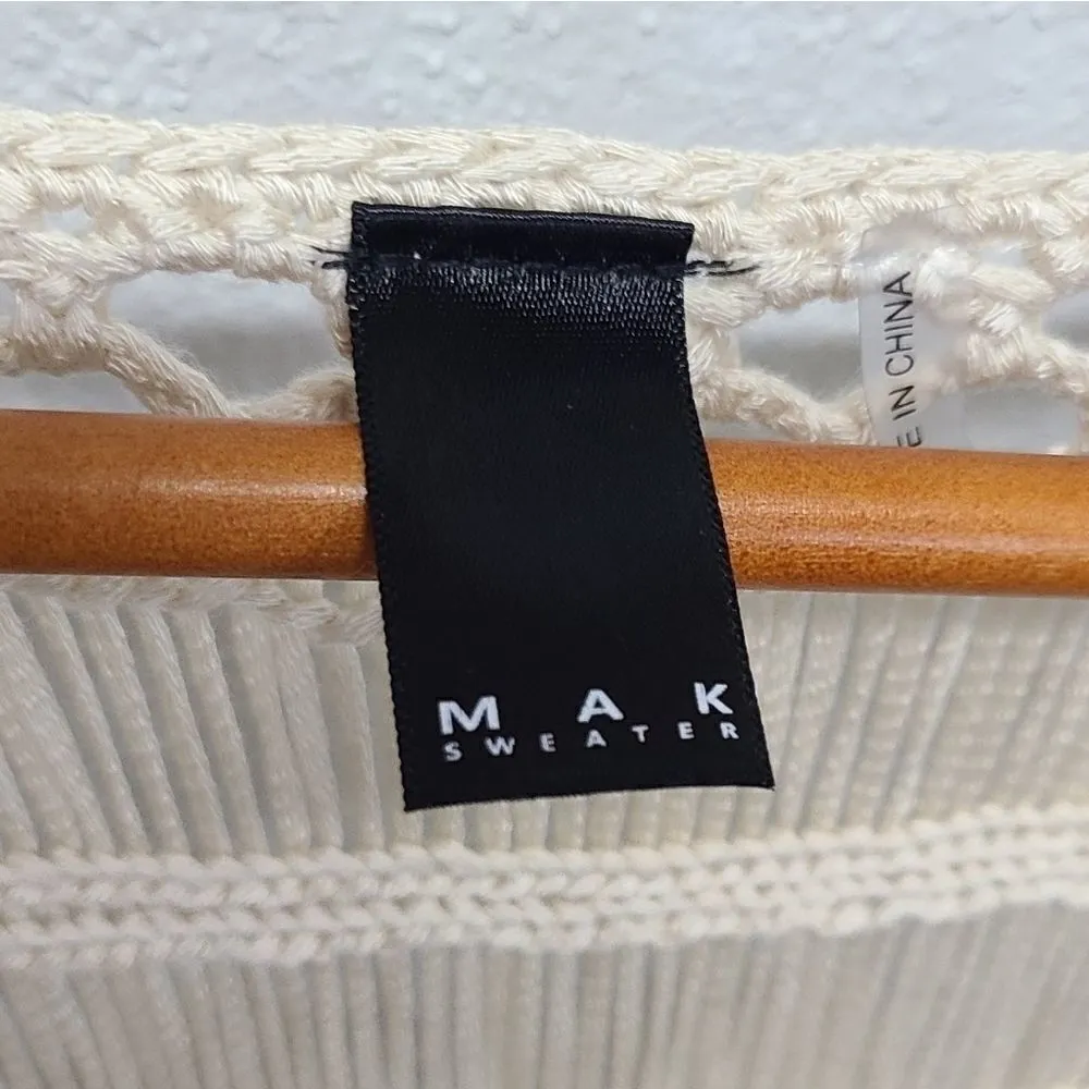 NWT‎ Beach Crochet Fringe Cover Up M/L - Image 9