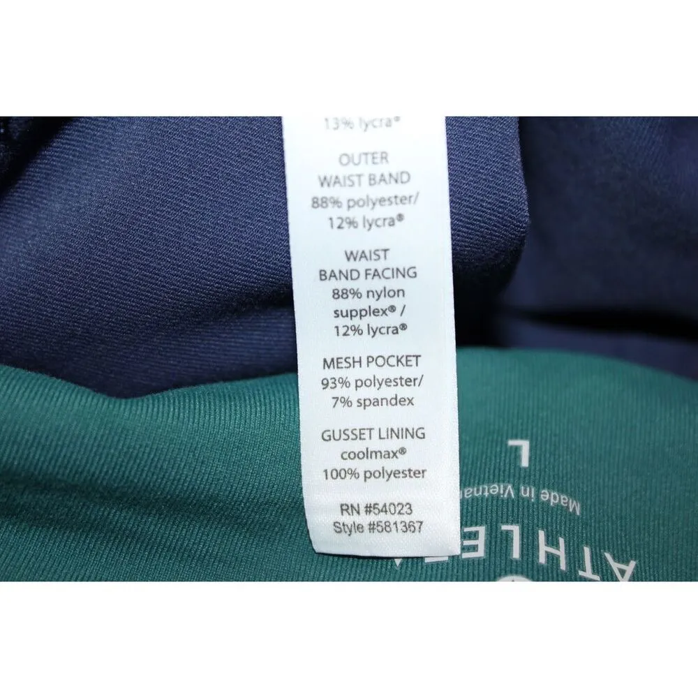 Womens Athleta Grenadine Airbrush Relay Skort Lines Blue Activewear Size Large L - Image 8