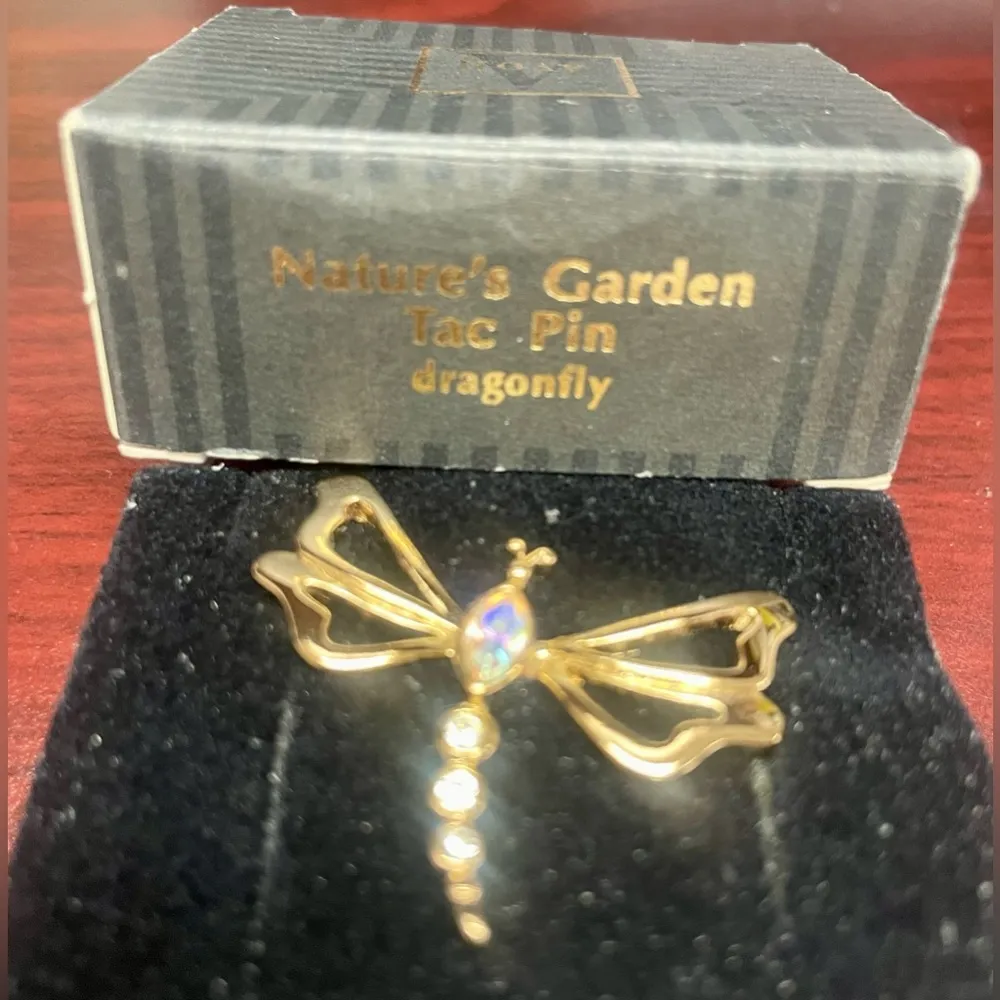 Vintage Avon Nature’s Garden Dragonfly Tac Pin - Image 3