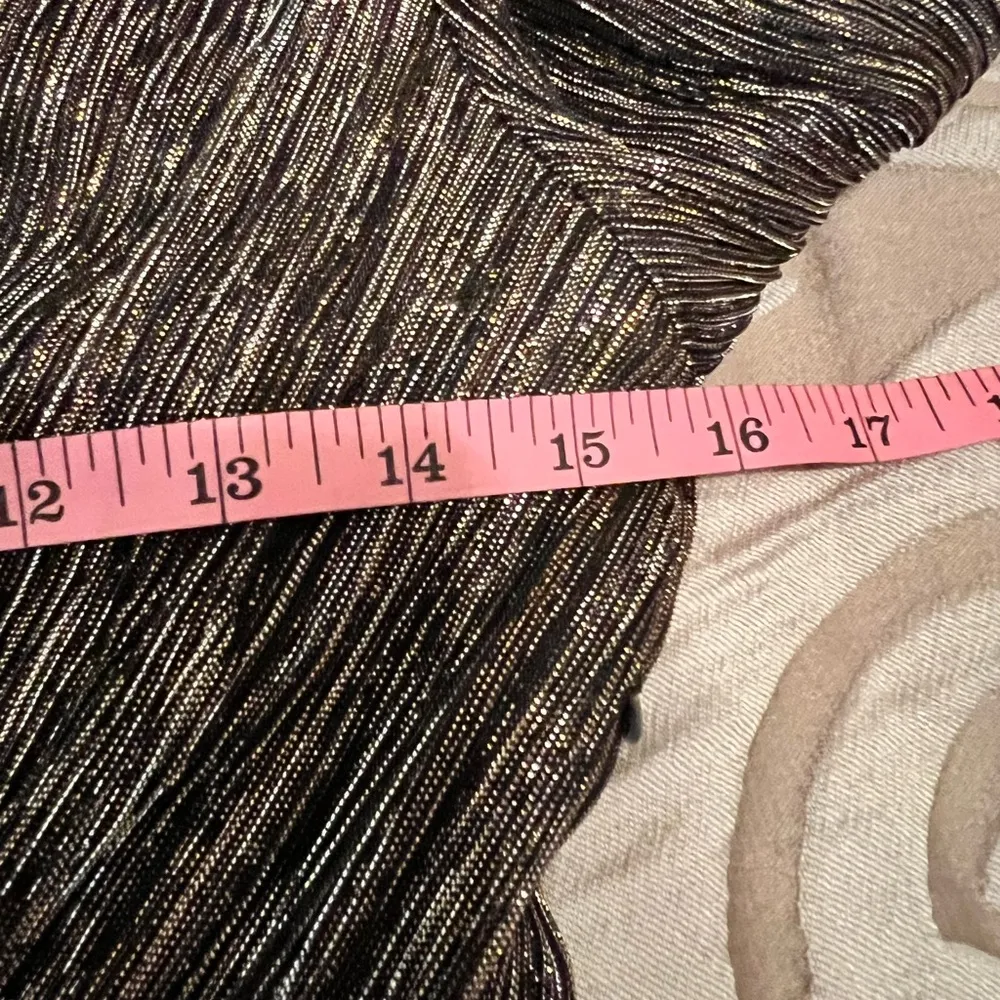 THE KOOPLES METALLIC BRONZE SHORT DRESS SIZE 1/Small NWT The Luxe dress - Image 13