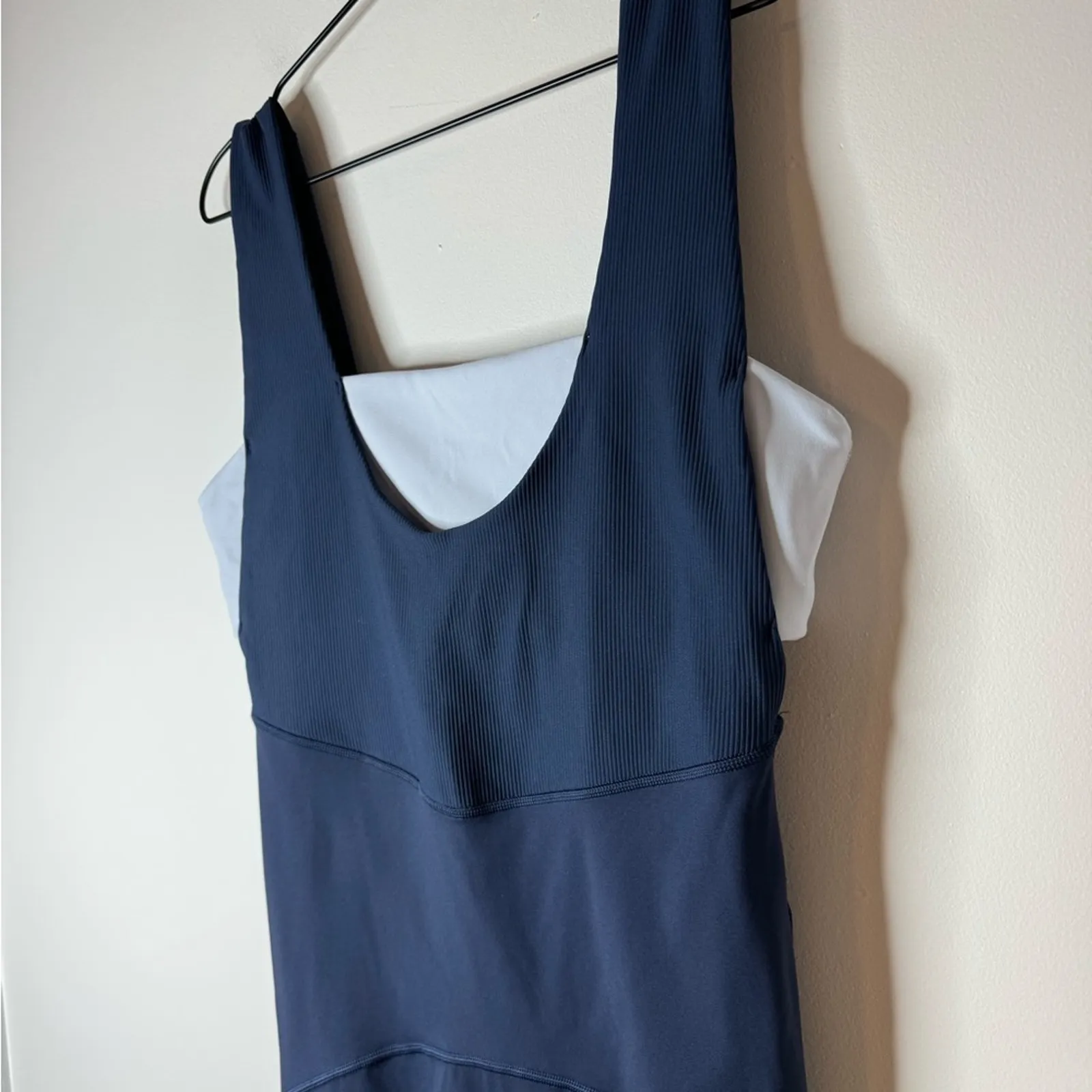 RARE Free People Movement She’s A Maniac Jumpsuit One Piece Blue XL - Image 5