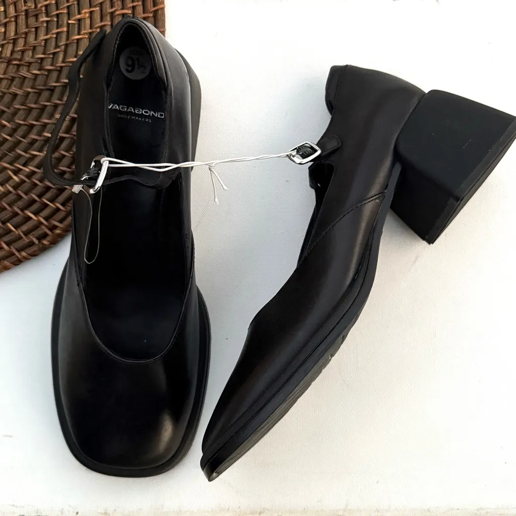 Free People x Vagabond Womens Shoes Mary Jane Heels Ansie US 9/9.5 EU 40 - Image 2