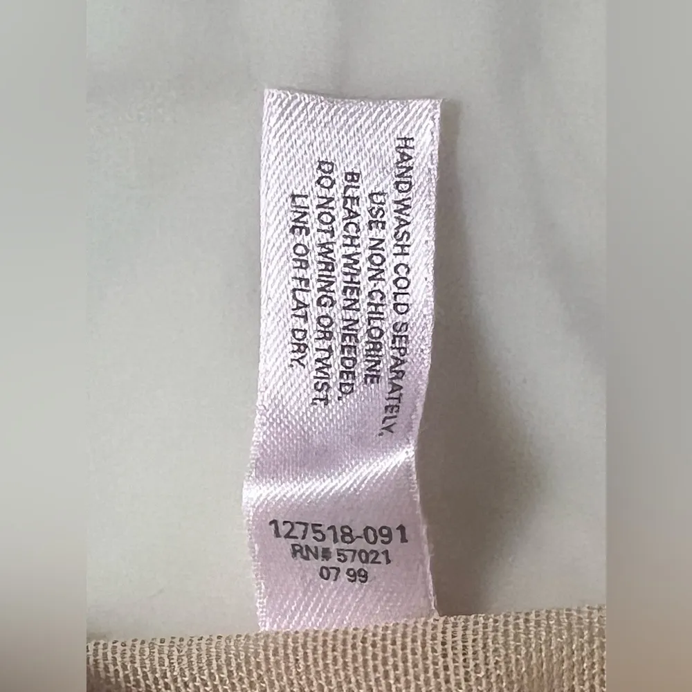 Victoria's Secret Vintage Beige Floral Lace Rosebud Bustier Size 36C - Image 4