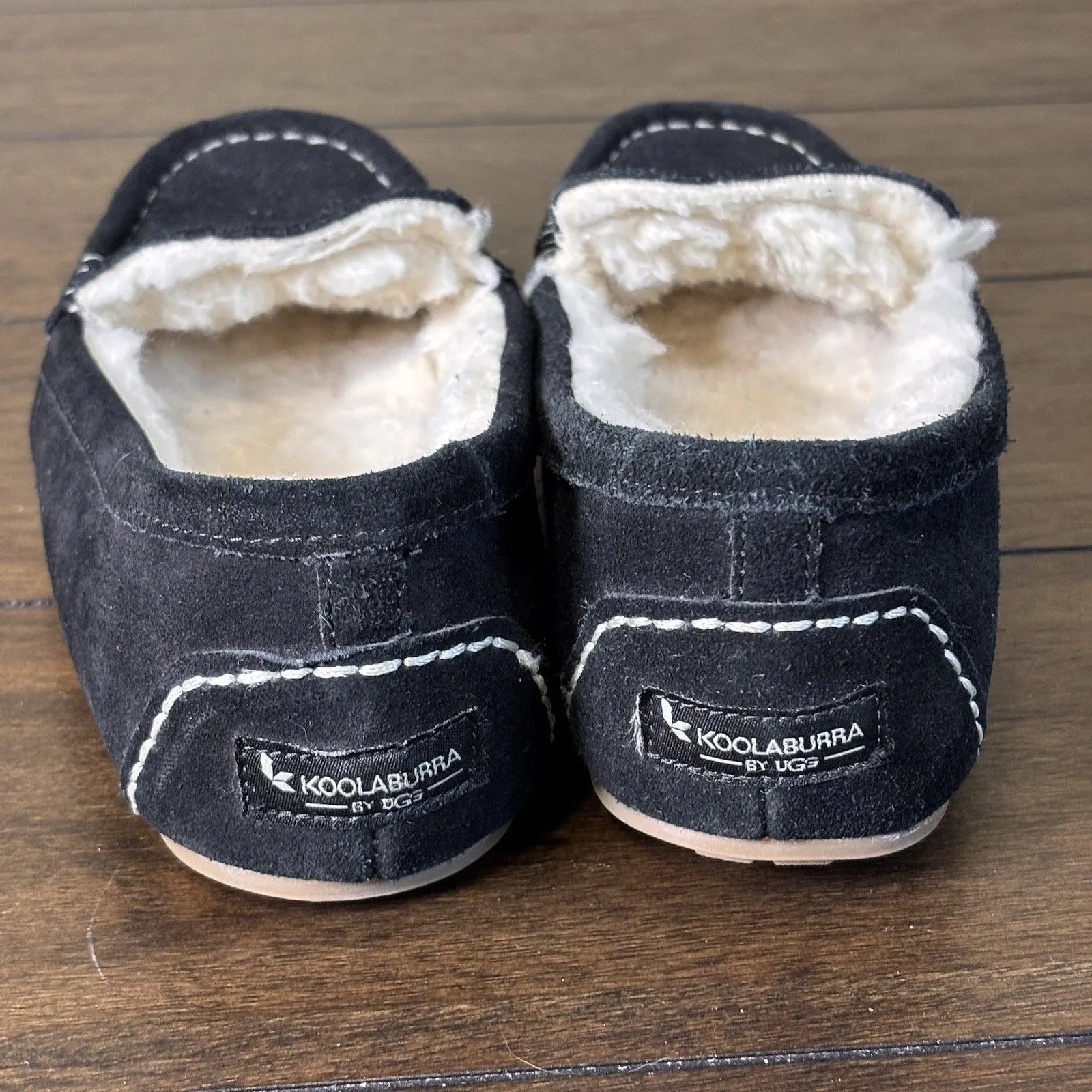 Koolaburra by UGG Lezly Moccasins, Black, Womens Shoes 8 Black - Image 4
