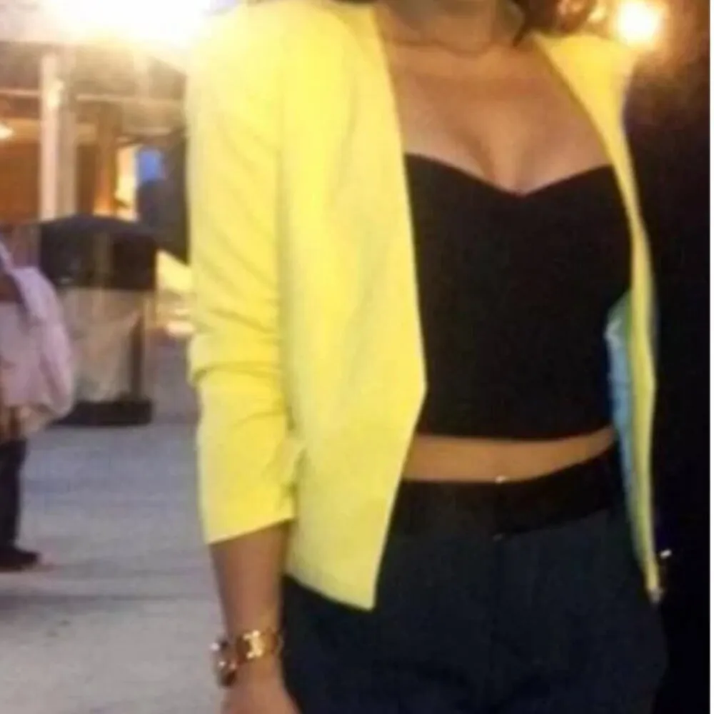 Women's Ruched Sleeve Pockets Blazer Retro Vintage Academia Sz 10 Preppy - Image 2