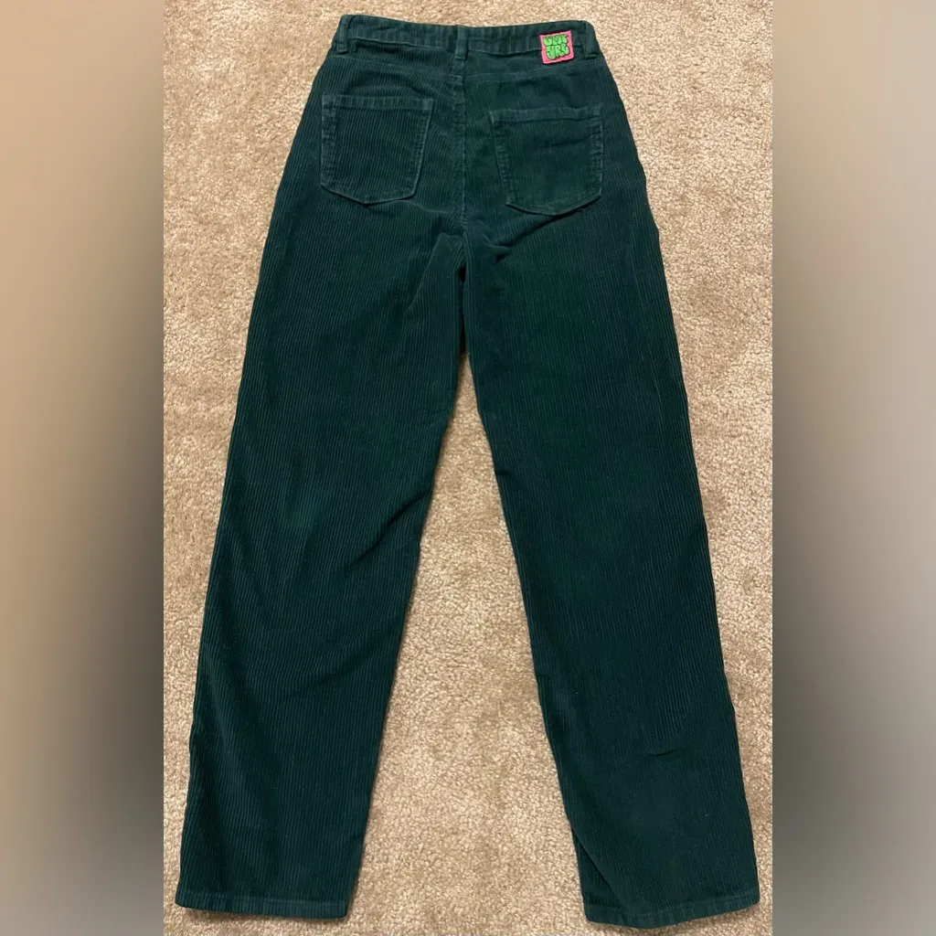 Women’s Empyre Tori Green Baggy 90’s Corduroy Skate Pants Size 0 - Image 4