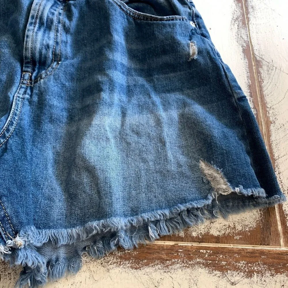 Rewash high waist denim short size 9/29 - Image 3