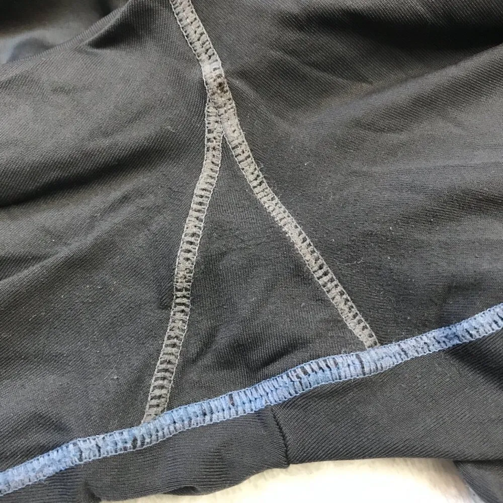 Maaji Windsor Walk Leggings in Cerulean Hills Womens Large Full Length Geometric - Image 9