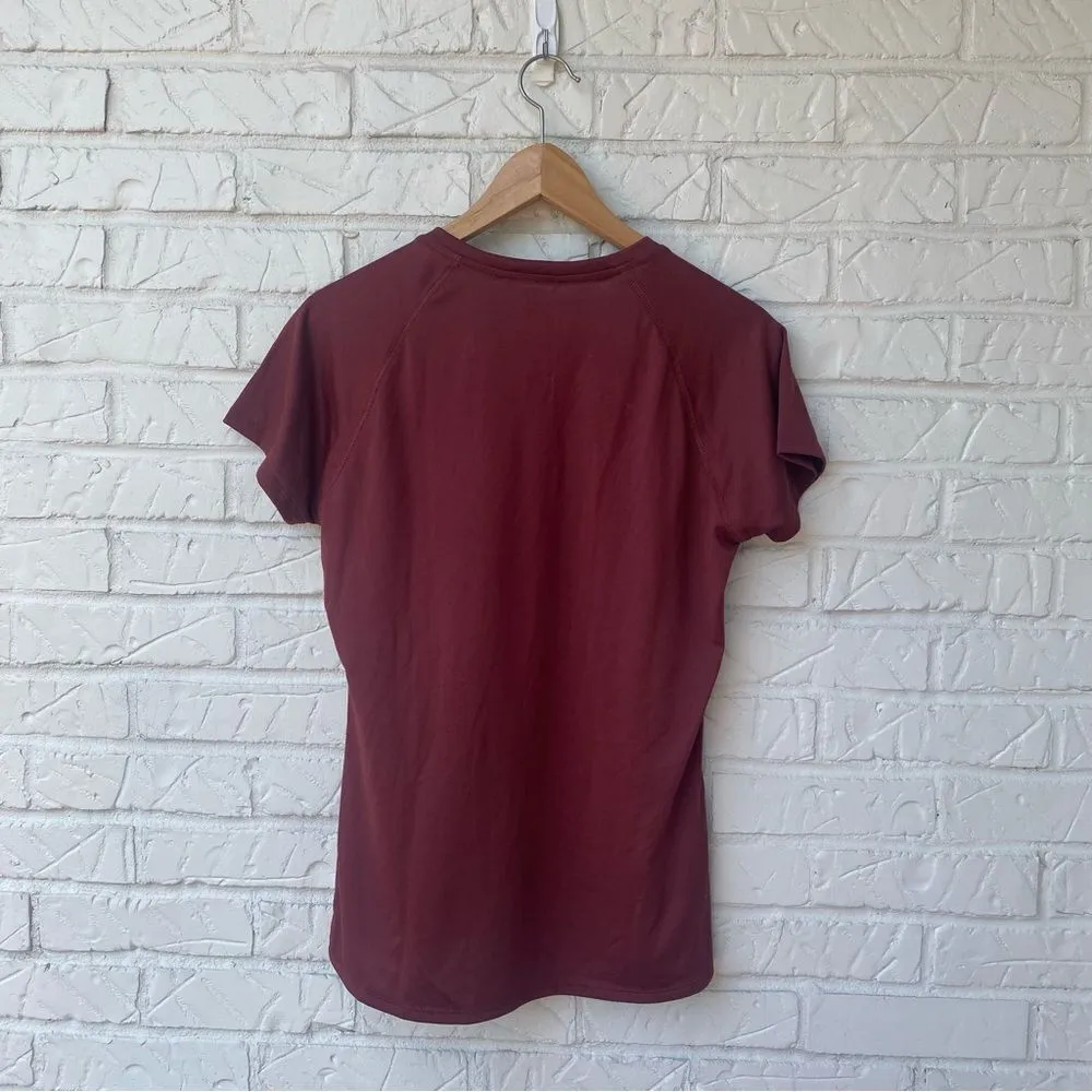 North Face Shirt Womens Medium Short Sleeve Lightweight Crew Neck Flashdry - Image 3