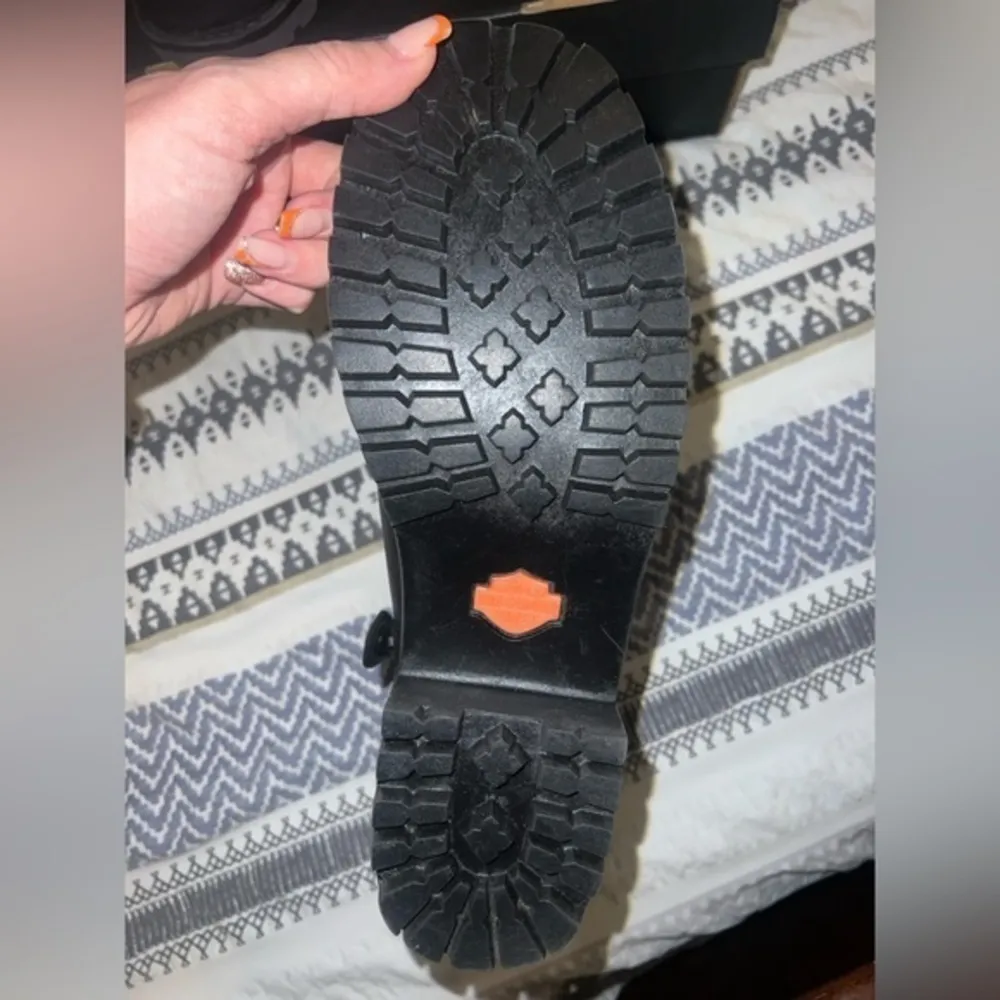 New Harley‎ Davidson Keeler Boots 10M Black Size 10 - Image 5