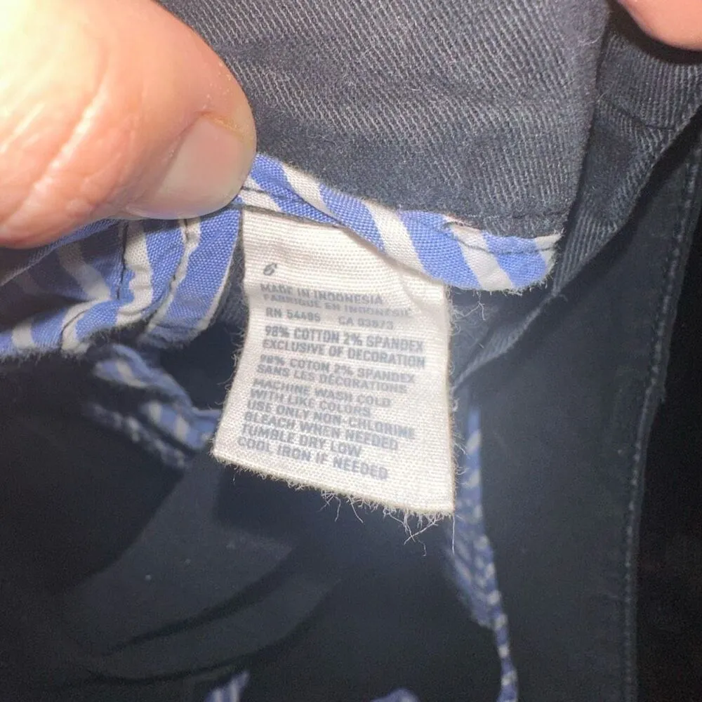 American Eagle 6 stretch black normcore basic shorts - Image 2