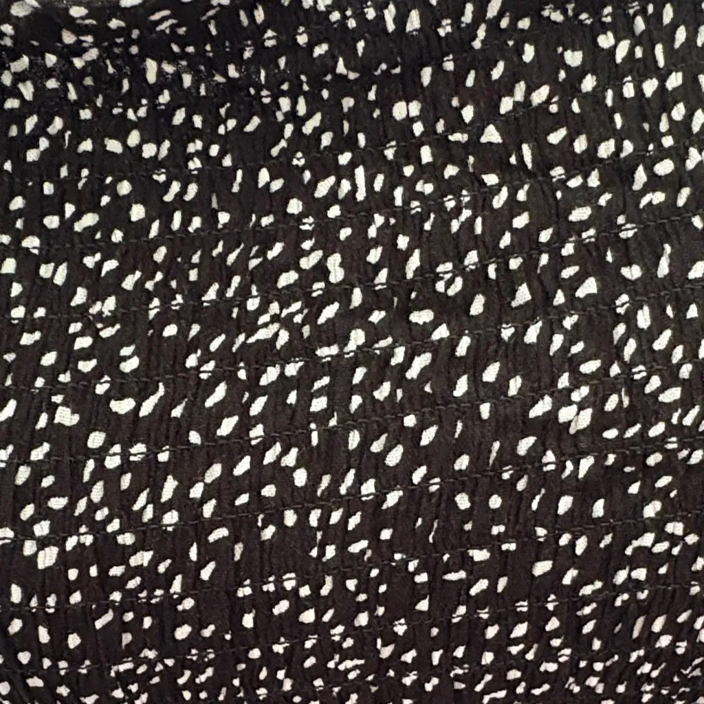 Pink Rose Black and White Mini Dress - Image 3