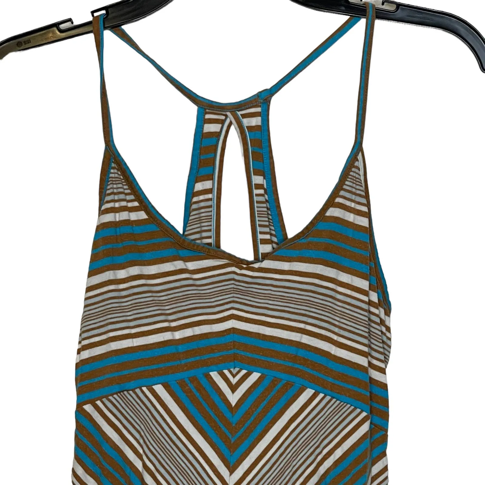 Patagonia‎ Women's Spright Dress Small Chevron Racerback Tencel Organic Cotton - Image 2