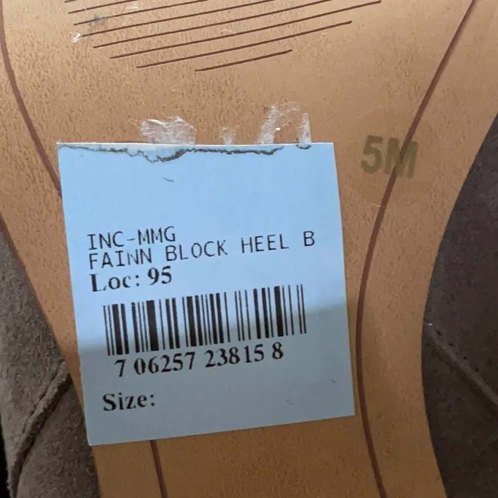 INC International Concepts Suede Boots Size 5M Tan - Image 13