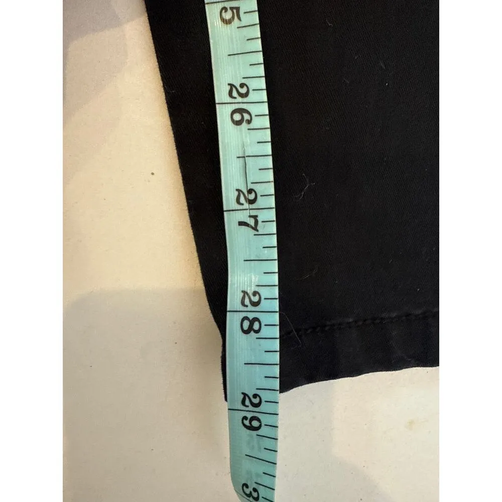 Miss Me Black Cargo Denim Jeans Slim Fit Ankle Zip Embellished EUC Sz 29 Cotton - Image 16