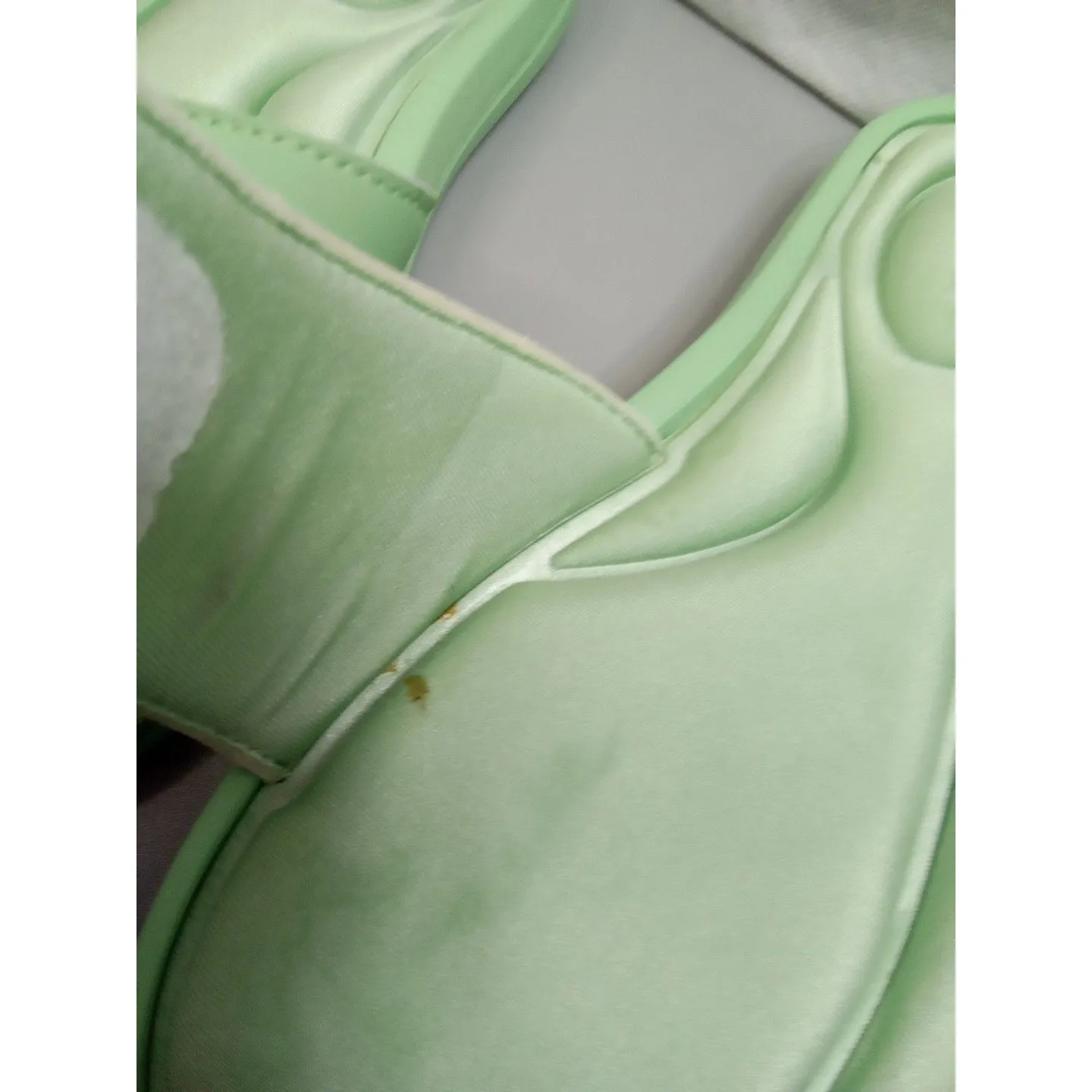 Memory Foam Lime Green‎ Slides Women Size Medium 7/8 Green - Image 7