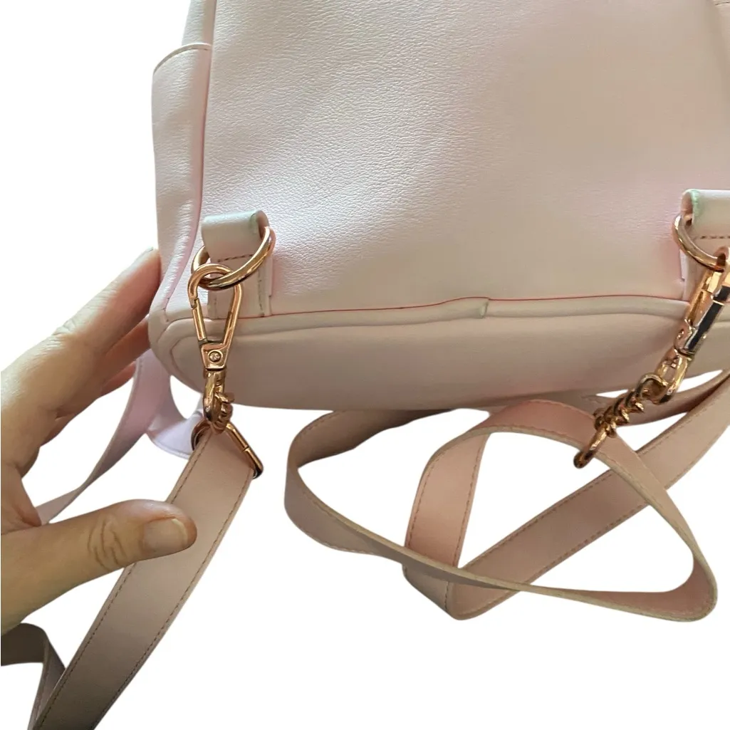 Loungefly Mattel Barbie Rose Gold Chain Mini Convertible Backpack girlhoodcore - Image 11