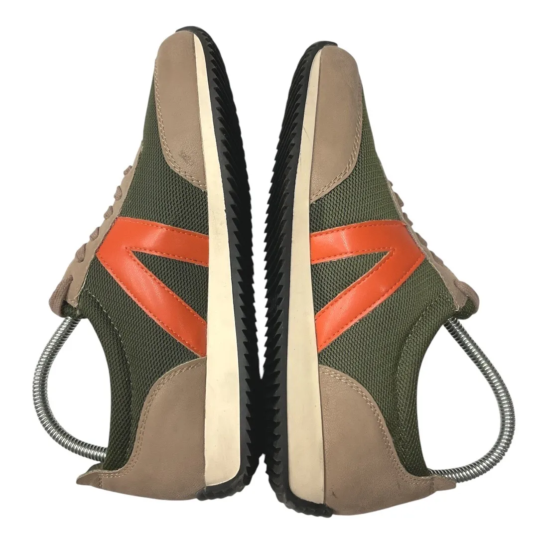 MIA Women's Kable Lace-Up Walking Sneakers Shoes Khaki Size 7.5M‎ Casual - Image 11