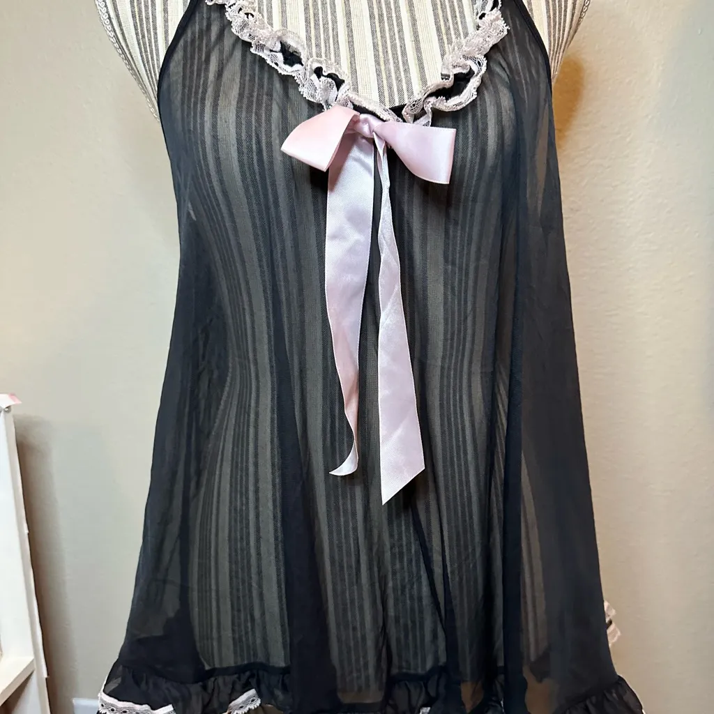 Sexy Women’s Victoria secret slip dress babydoll size large - Image 3