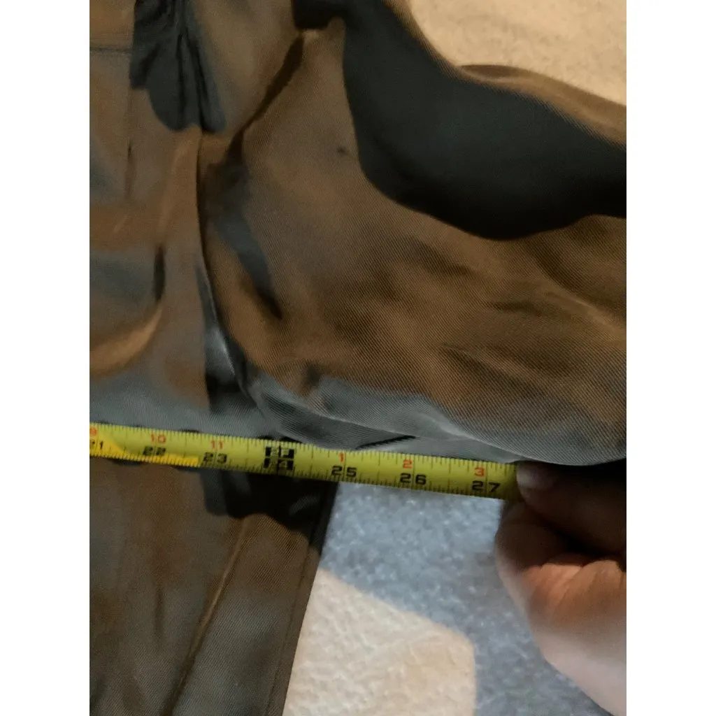 NWOT COS women olive Green long sleeve button down Shirt SZ14 bust50 - Image 6