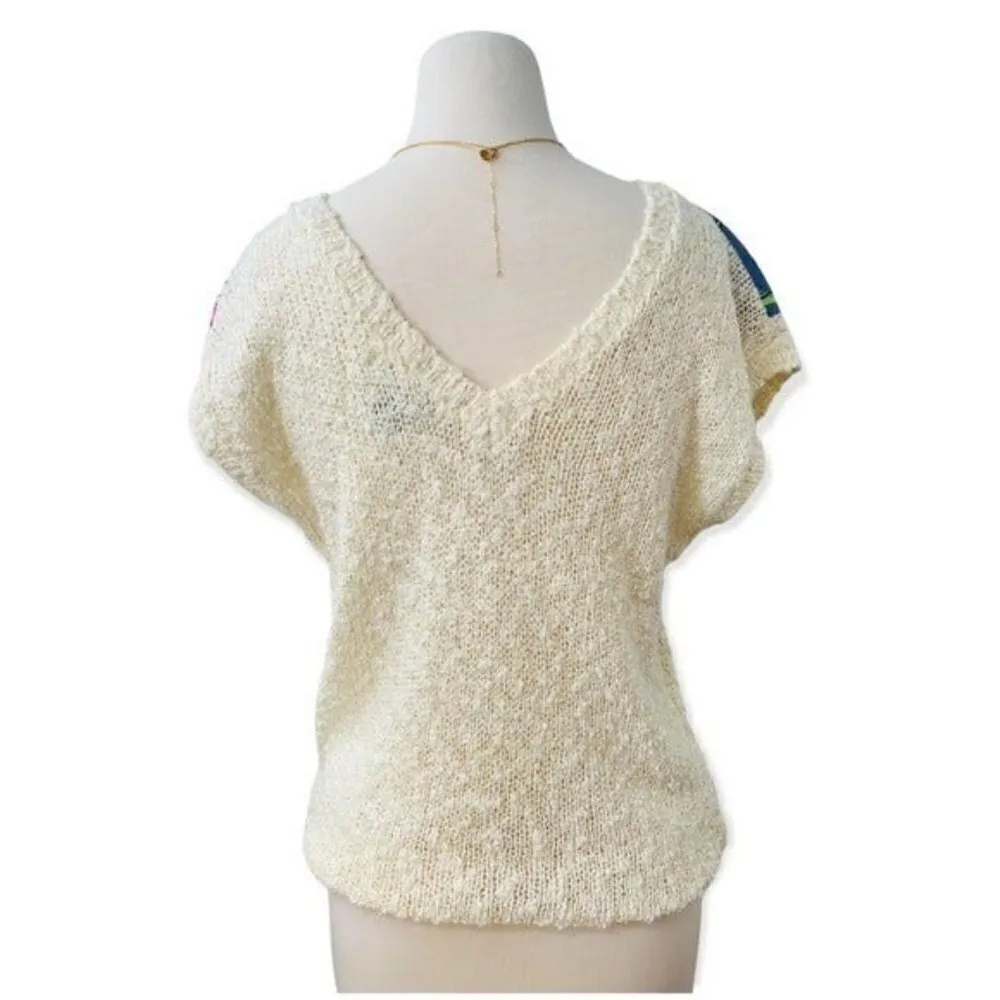 LOUBELLA California Fashions Vintage 80’s Sleeveless Lightweight Sweater Size S - Image 6