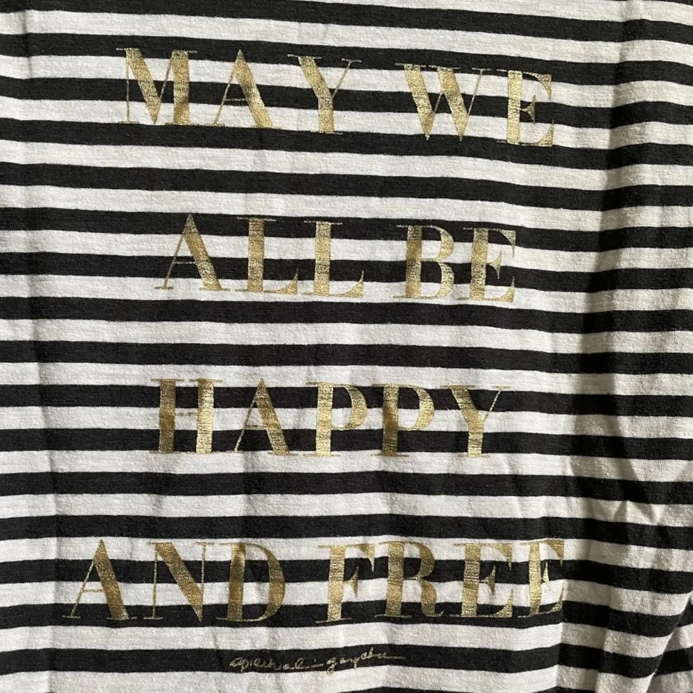 Spiritual Gangster Striped Graphic Tee - Image 3
