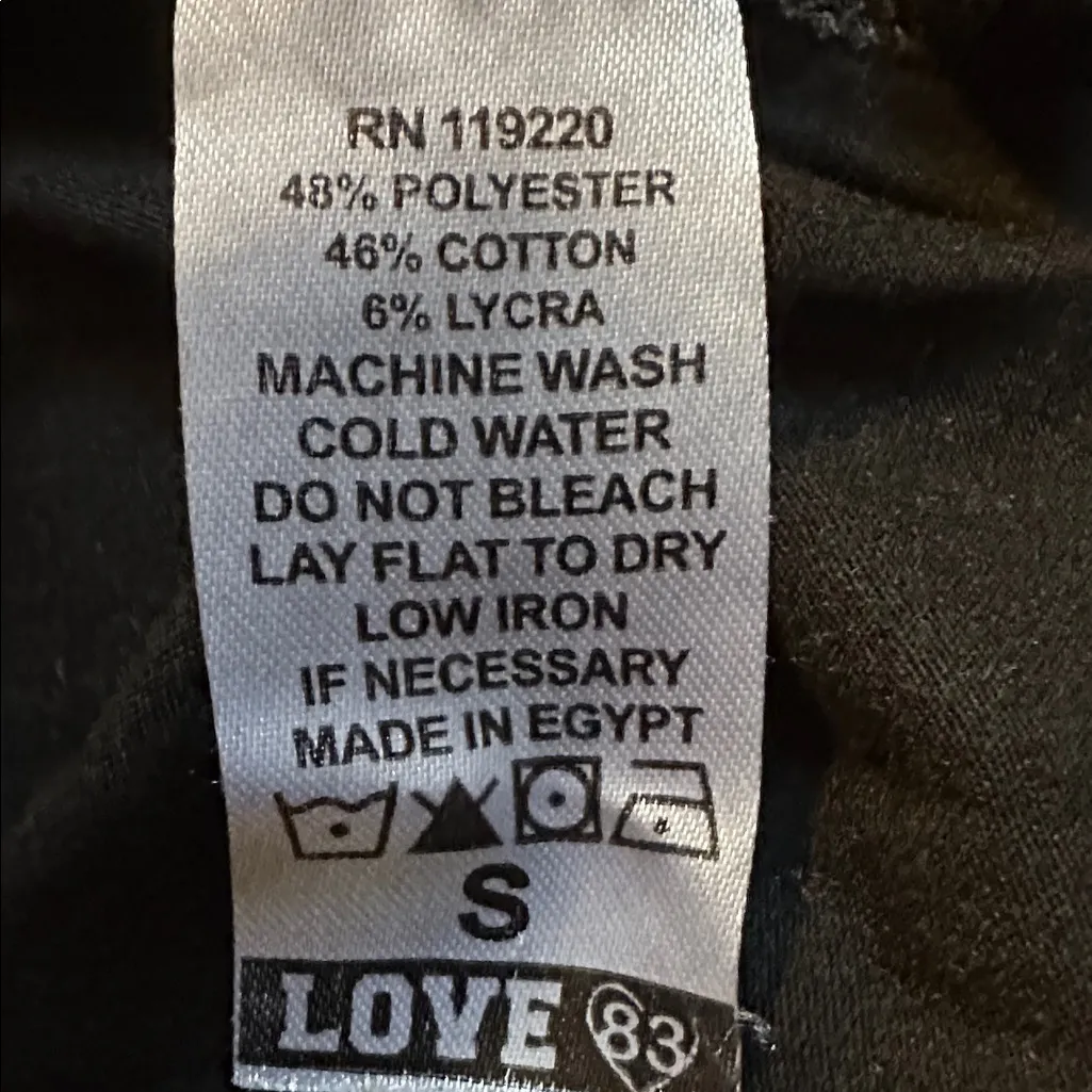 Love Black Spagetti Strap One Piece Jumpsuit Sz Small - Image 4