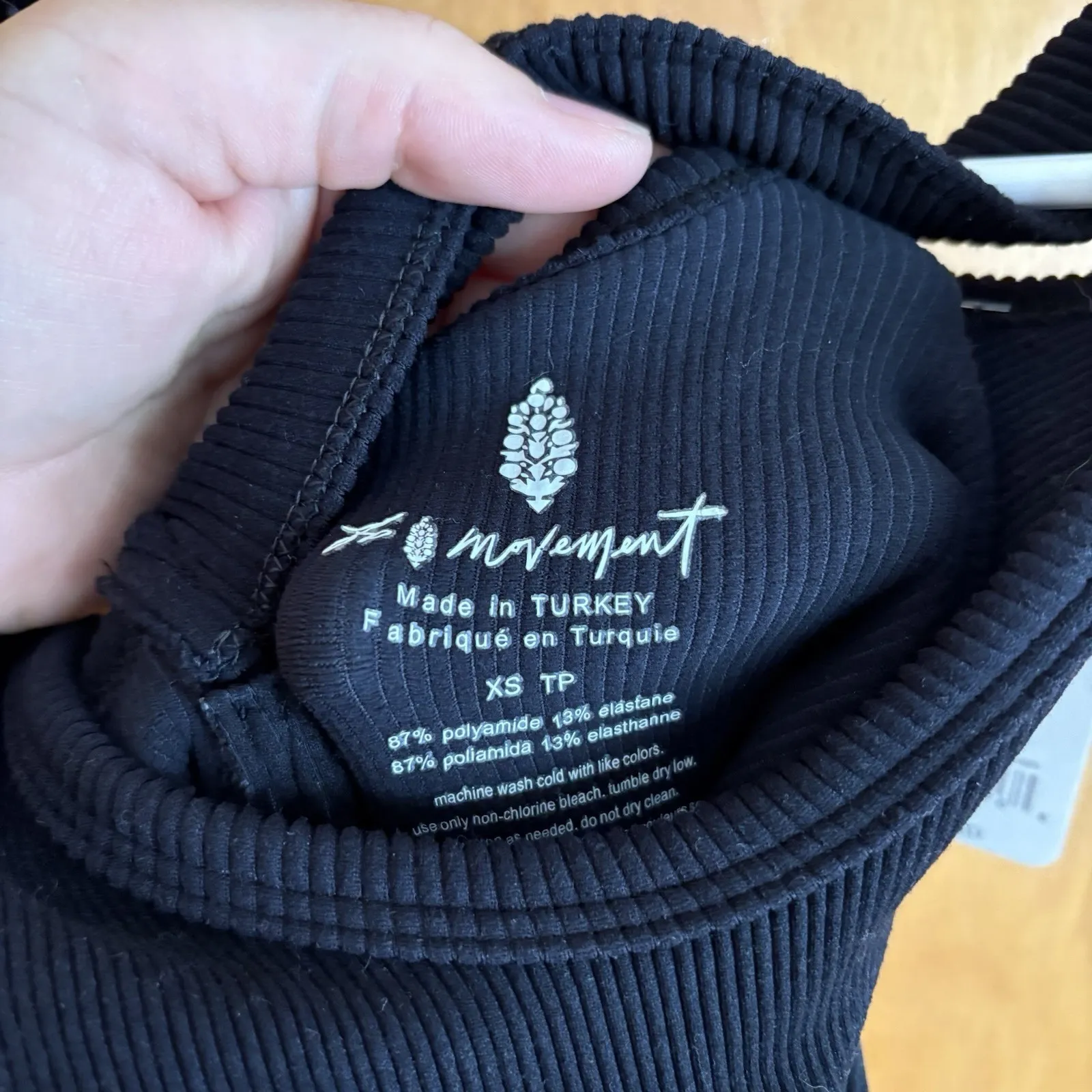 NEW‎ XS Free People X FP Movement Free Throw Jumpsuit Black REVOLVE MSRP $80 - Image 8