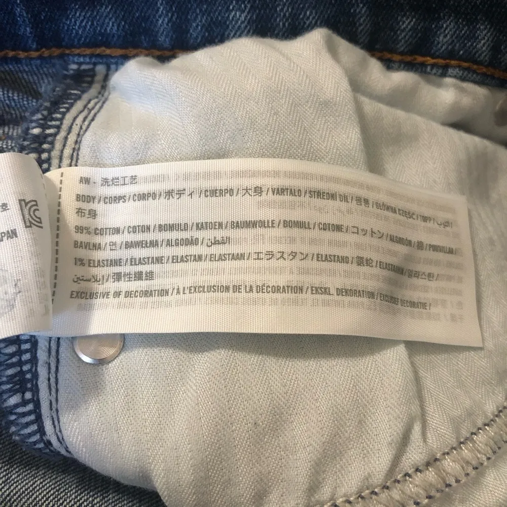 ABERCROMBIE & FITCH The Ankle Straight Ultra High Rise Size 29 - Image 6