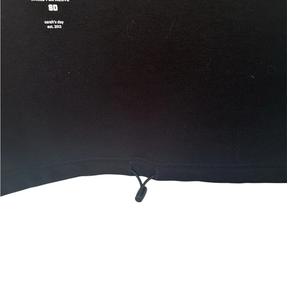 SARAH'S DAY X WHITE FOX UNDERCARD
CROPPED SWEATER BLACK - Image 4