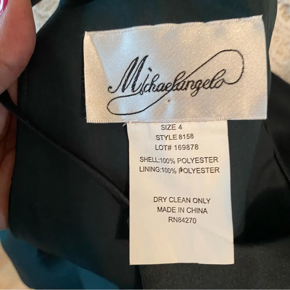 Forest Green Bridesmaid/Prom dress - Image 6