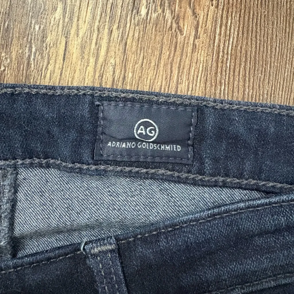 Adriana Goldschmied The Stevie Slim Straight Denim Blue Jeans 29R Classic Basic - Image 8