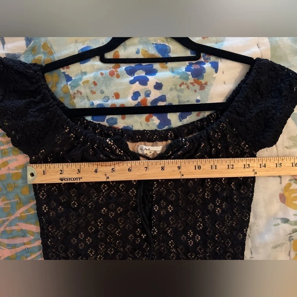 NIGHTCAP M Stretch Lined Lace Fitted Dress - Image 7