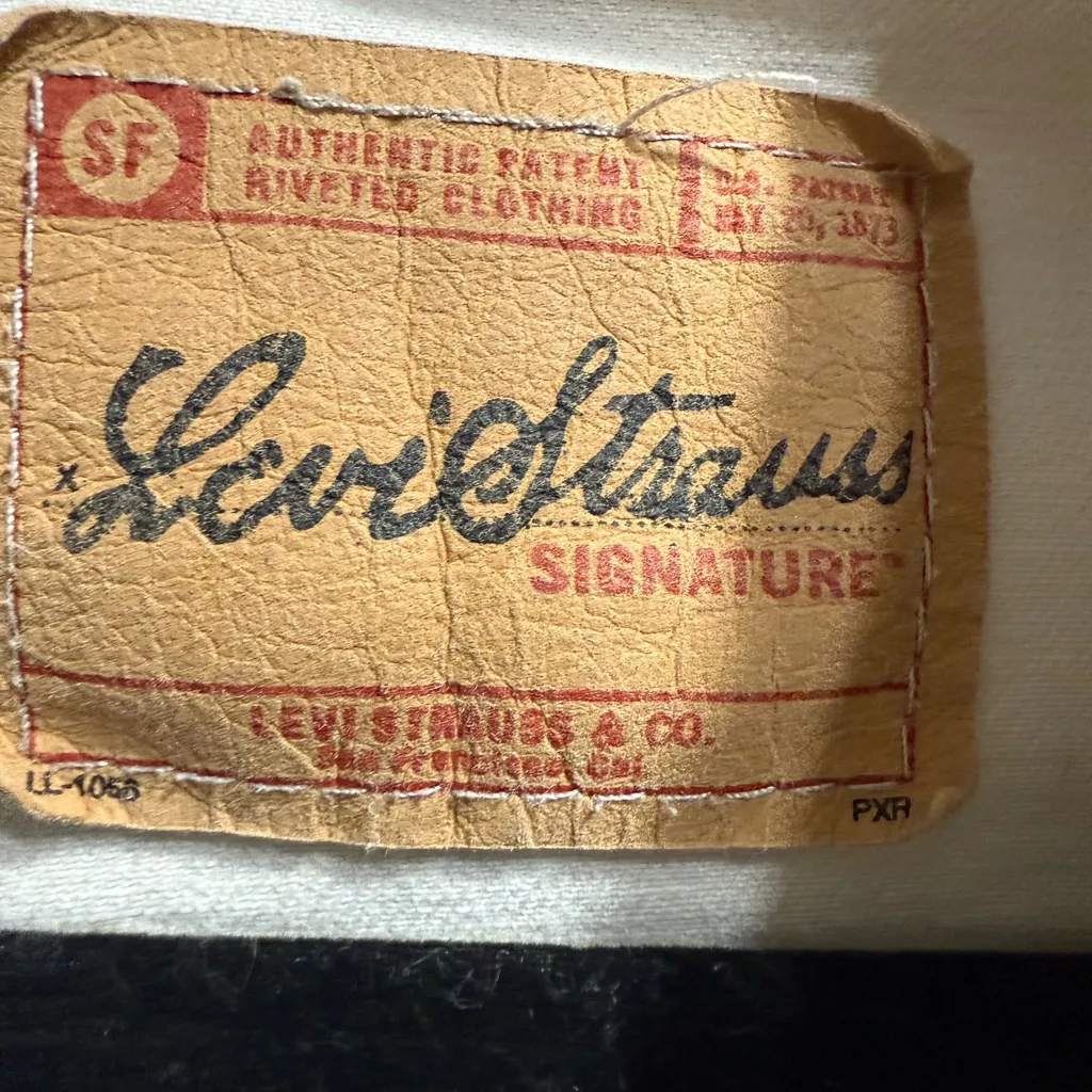 Vintage Levi’s Off-White Denim Jacket Classic Trucker Style Sz S Western Retro - Image 4