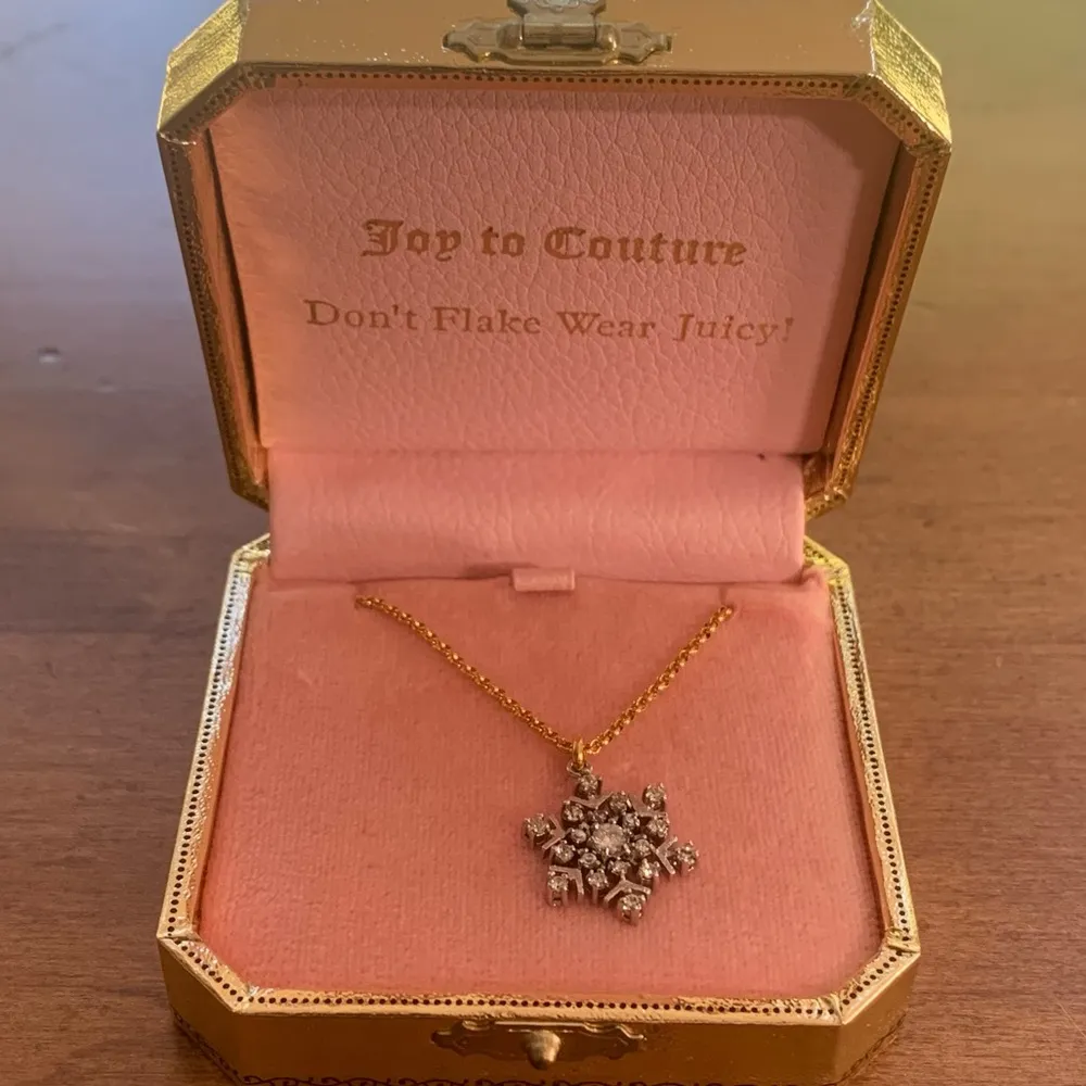 Pam & Gela Limited Edition 2009 Silver Snowflake Pendant Necklace - Image 2