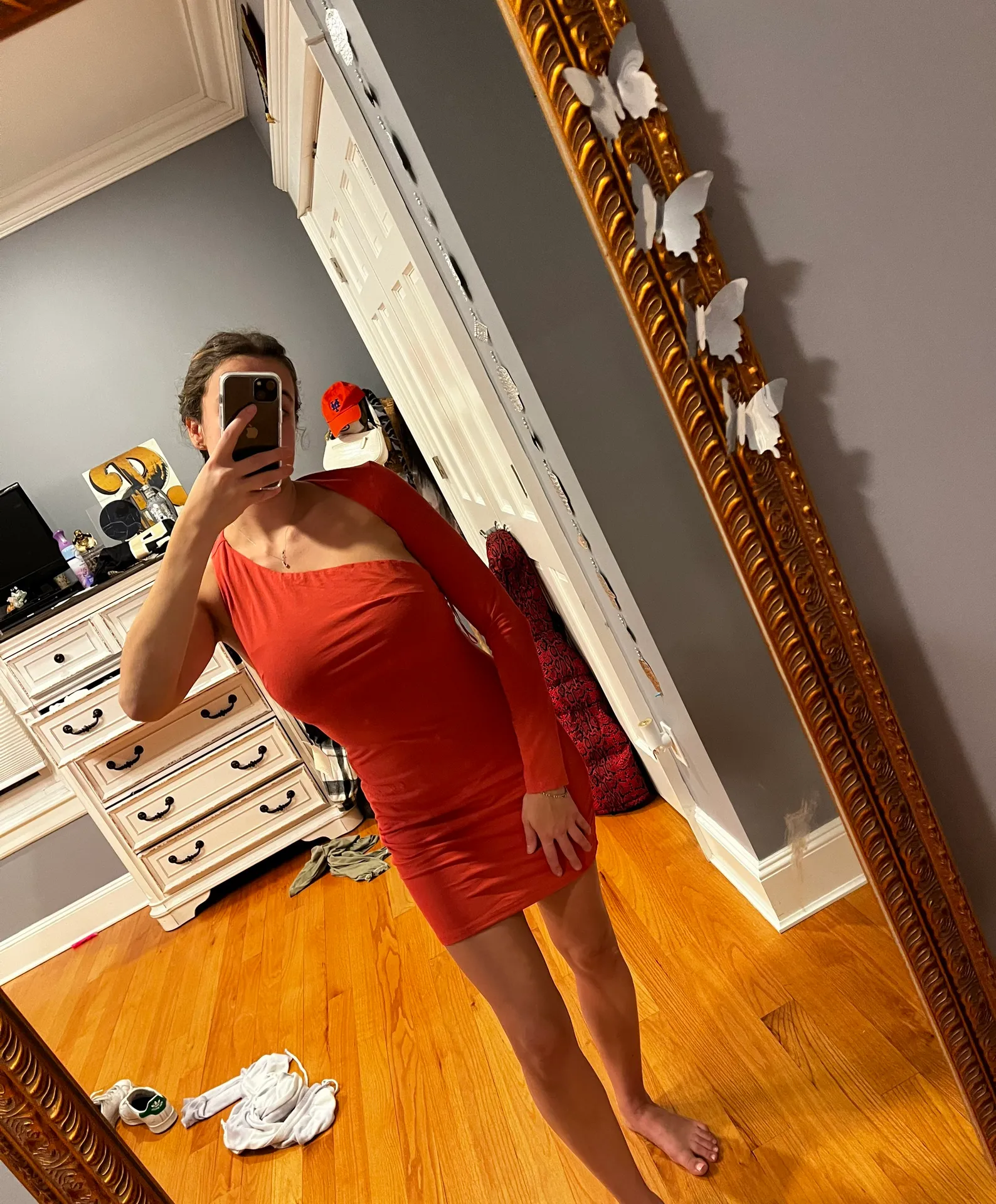 GIGI ONE SHOULDER MINI DRESS - Image 7