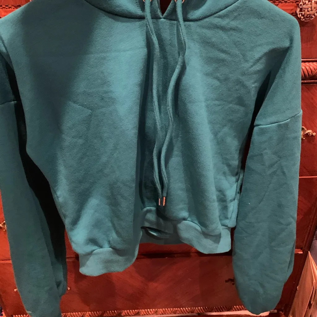 Wild Fable Teal Hoodie - Image 5