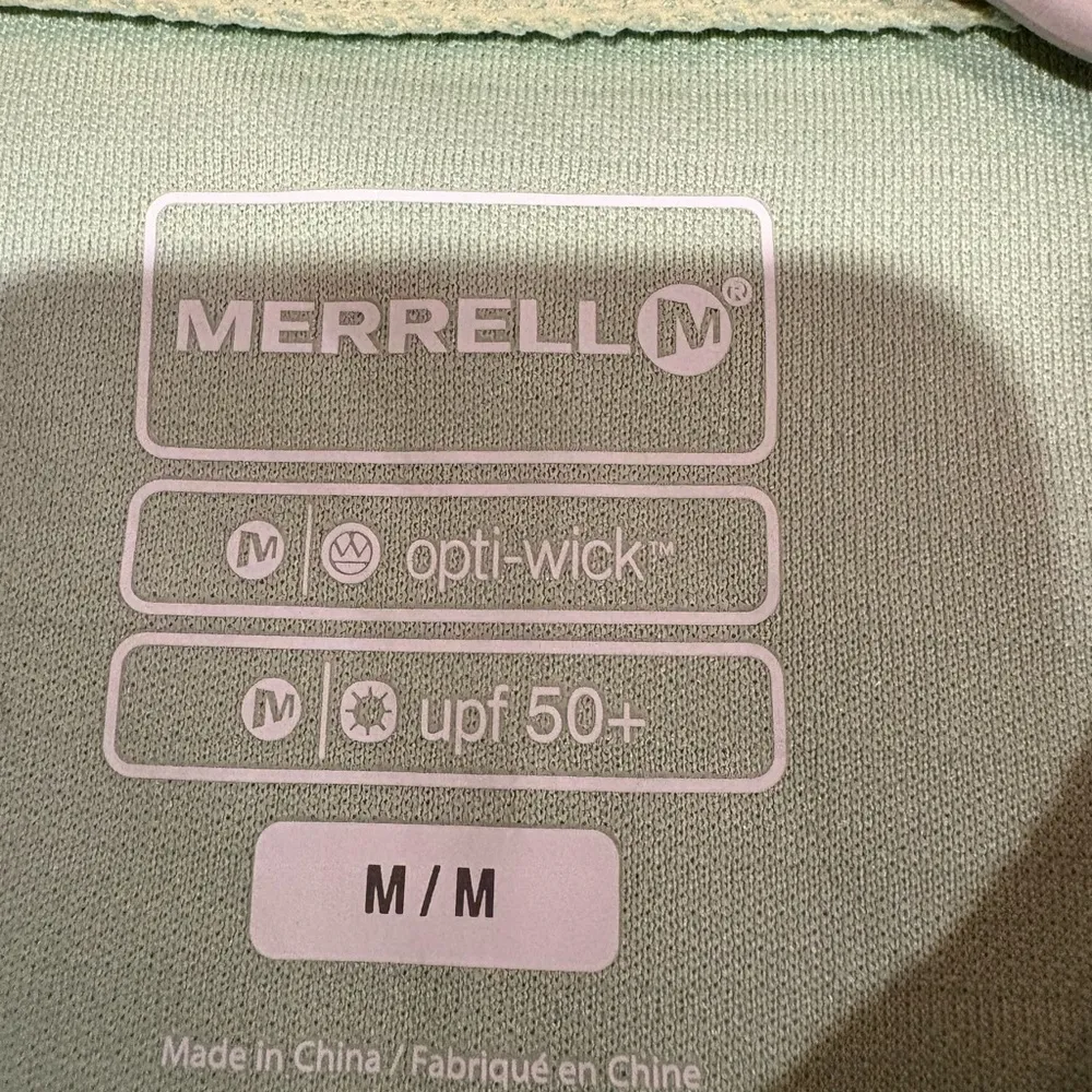 Merrell Women's Green Top Opti-Wick size M - Image 5