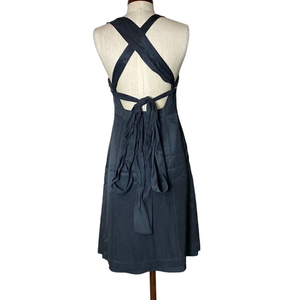 Banana Republic tie back apron dress - Image 2