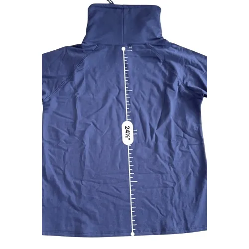 32 Degrees Heat Blue Funnel Neck Long Sleeve Sweatshirt Top MEDIUM Activewear - Image 5