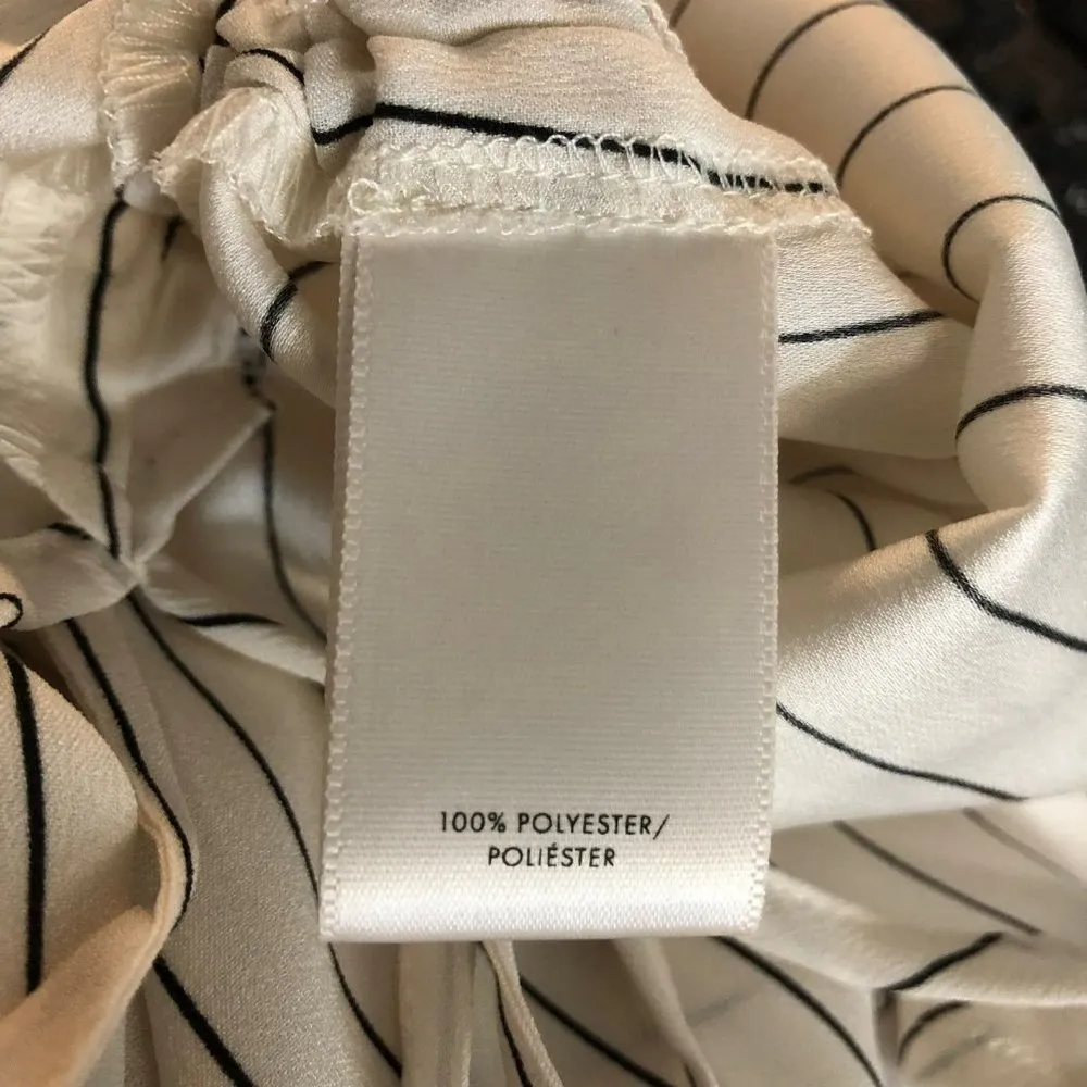 Ann Taylor Blouse Womens ST Tall New Striped Sleeveless - Image 11