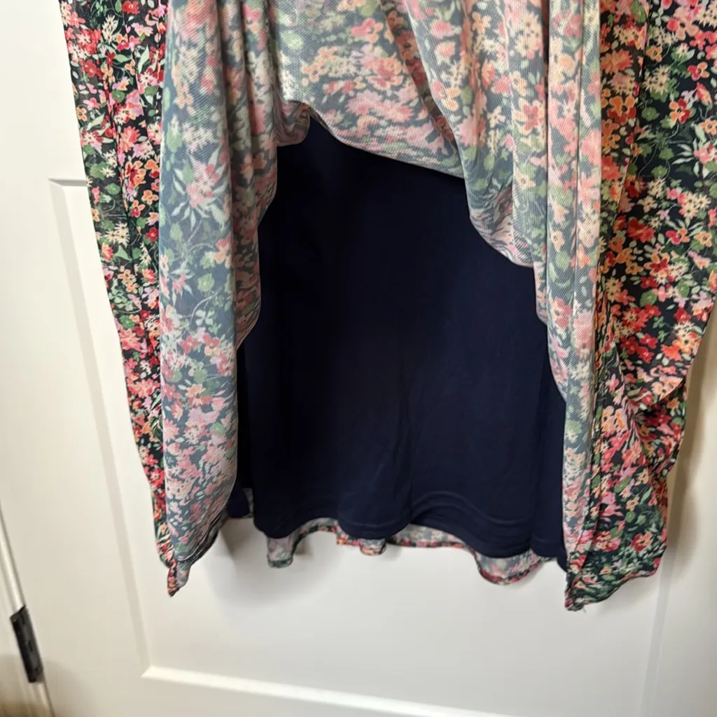 Anthropologie Eva Franco‎ Fiona Floral Long Sleeve Dress - Image 8