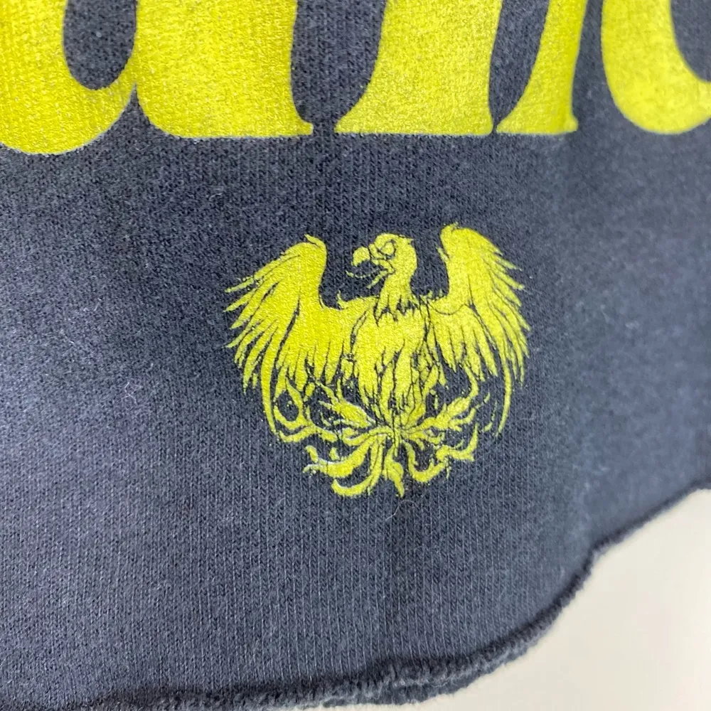 Bella Canvas ADTR A Day To Remember Last Chance To Dance Cropped Hoodie | BLACK | X-Large - Image 6