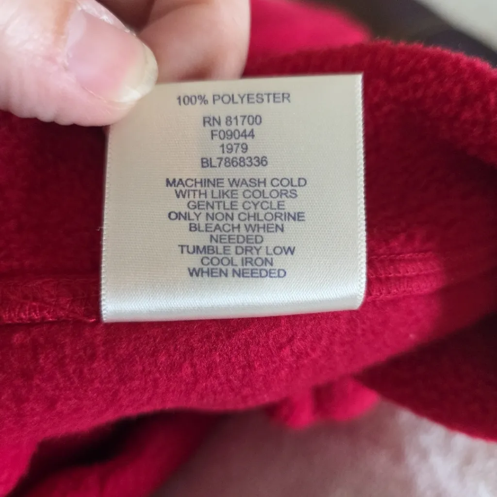 Bedford Fair Women's Fleece Coat Rose's Red Size Large Warm Coat Winter Coat - Image 5