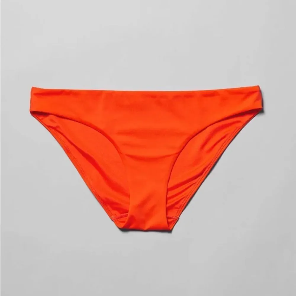 NWT Weekday Ava Swim Bottoms Orange- Size Medium - Image 2