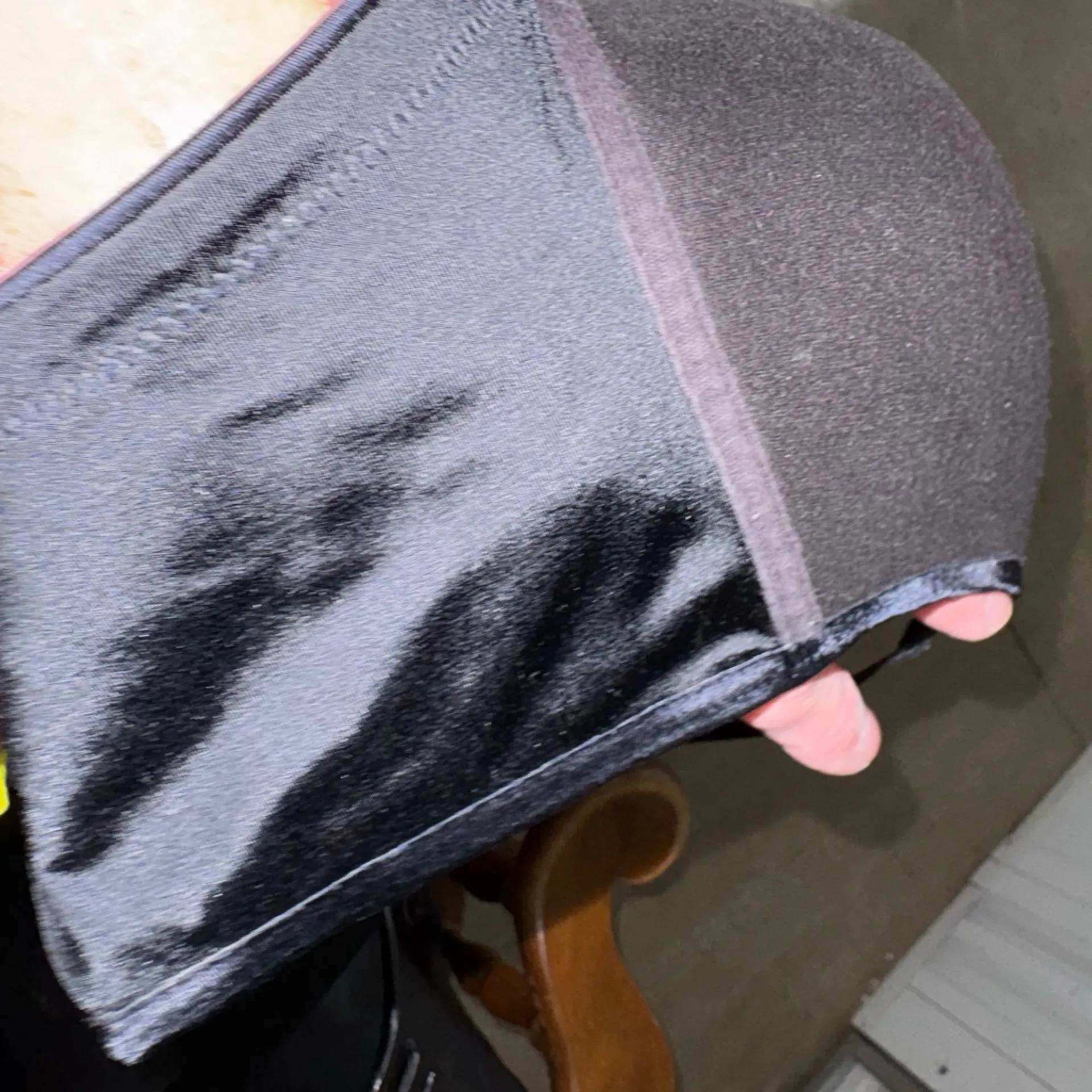 BALI Black Comfort Revolution ComfortFlex Fit Seamless 2-Ply Wireless Bra 38C - Image 8