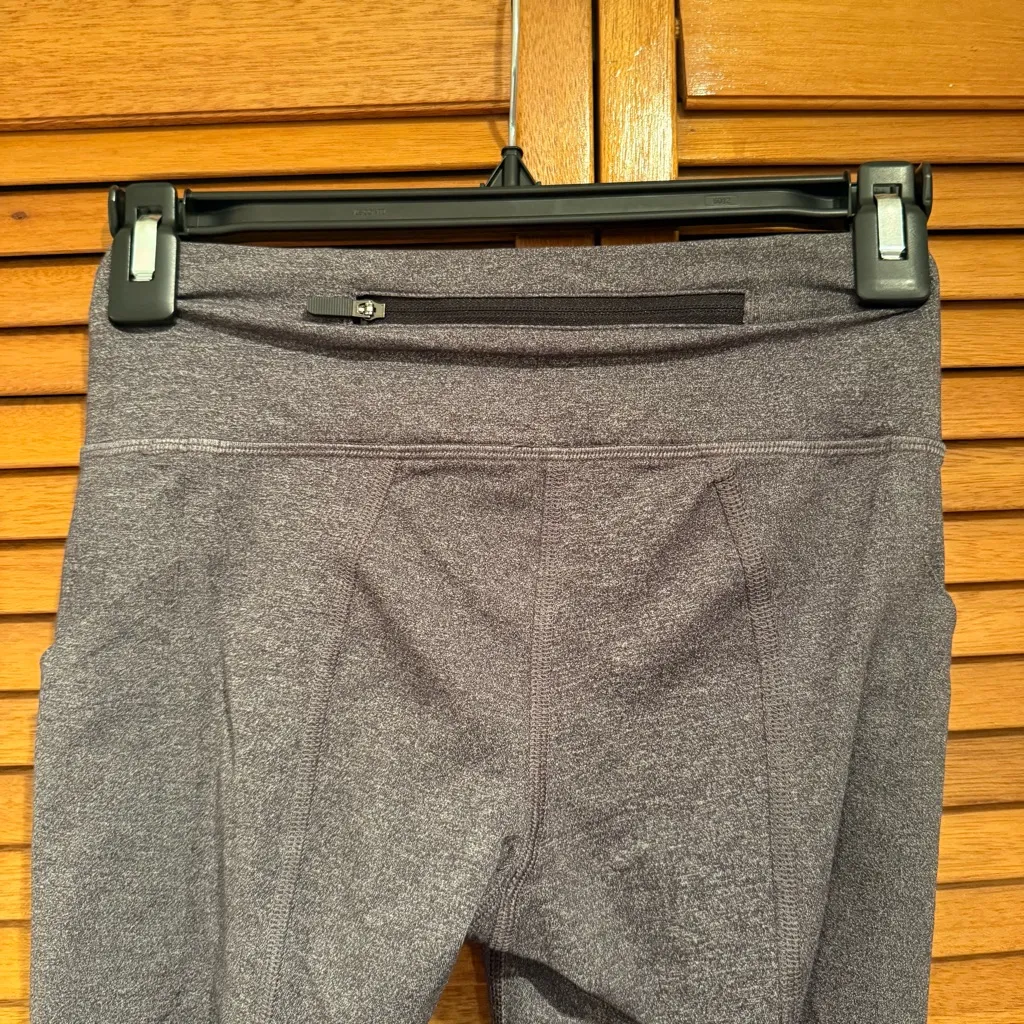 Lululemon Align 28” Grey and Black Athletic Active Leggings Sz 2 - Image 6