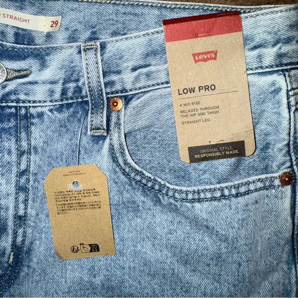 LEVI’S Low Pro Straight Women’s Size 29 Vintage Look New with Tags - Image 5