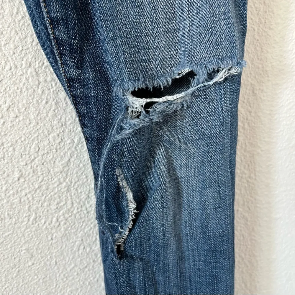 Current/Elliott the easy stiletto distressed jeans skinny Sz 27 - Image 8