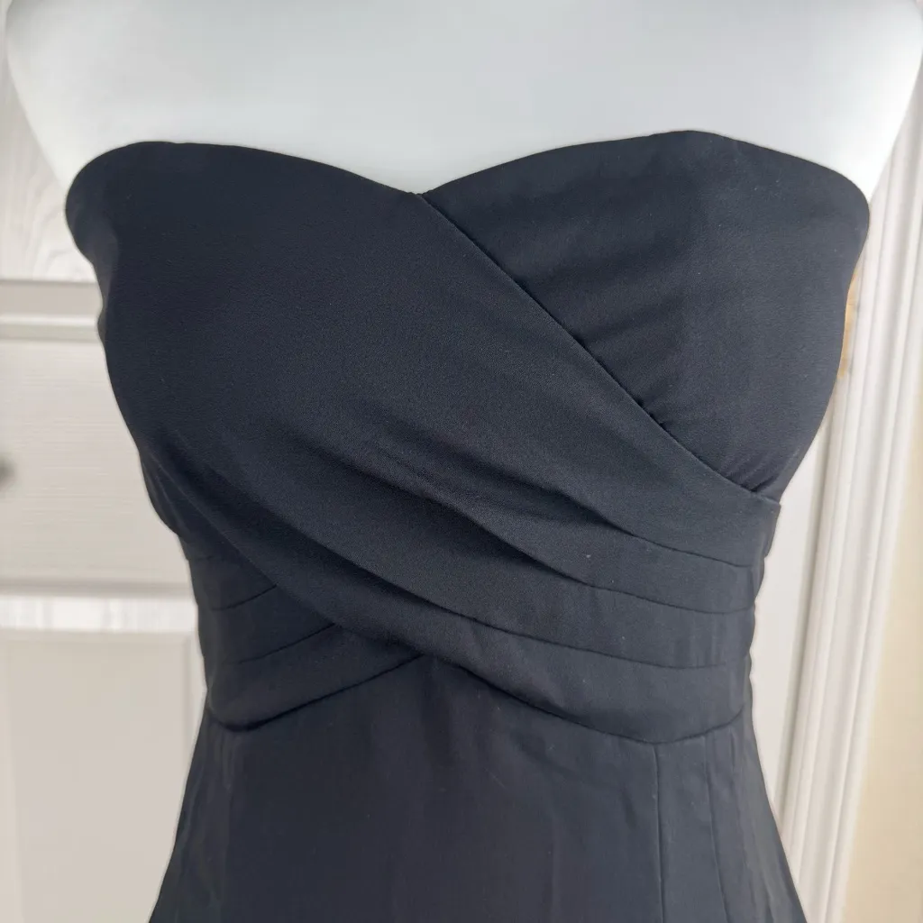 Express Black Convertible Sweetheart Bust Strapless Tank Mini Dress Size 4 - Image 3